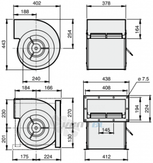 Rosenberg DRAD 279-4 - описание, технические характеристики, графики